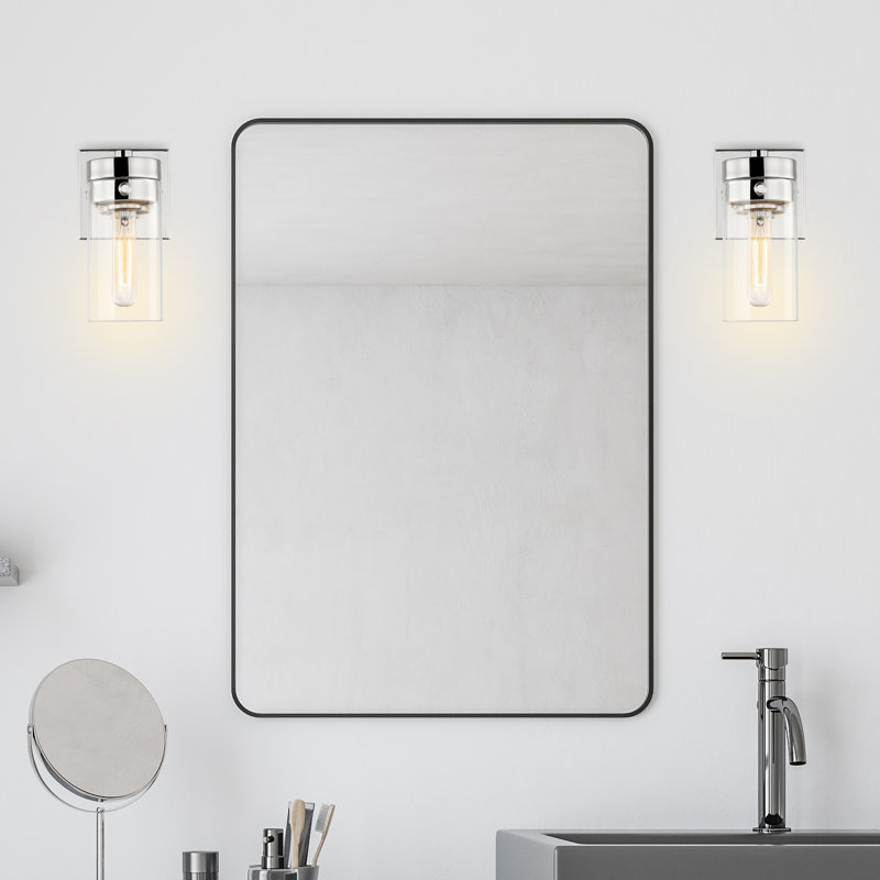 Barahona Steel Armed Sconce, Polished Nickel