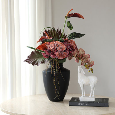 Vases de table en céramique Black Bud
