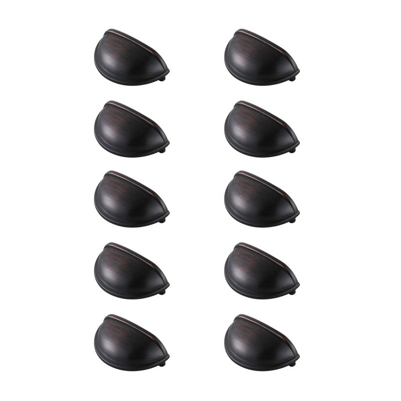 Poignée de poubelle 3,15 po Chantella, Bronze huilé