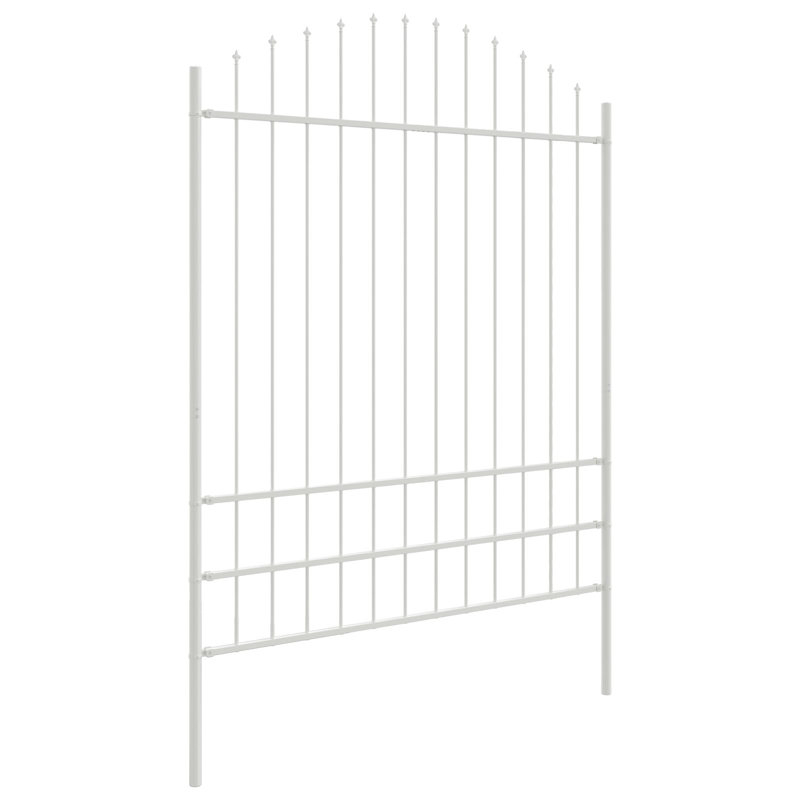 225cm H x 170cm W Metal Border Fencing