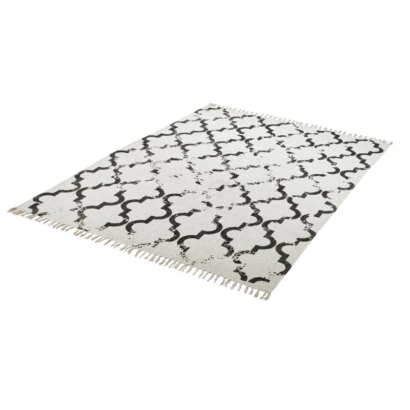 Castle Geometric Hand Woven Area Rug, Rectangular 200 x 290cm