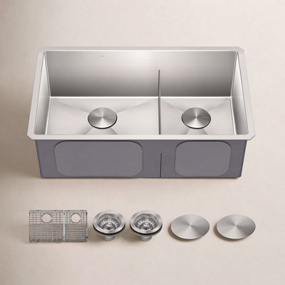 Standart PRO™ Undermount Double Bowl Sink