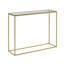 Motto 107cm Glass Top Console Table
