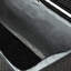 Coffre de rangement vidaXL en poly rotin noir, acier thermolaqué grand-129393290-85263296