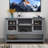 Sideboard Buffet Table With Doors,Grey