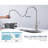 KPAIDA Pull Down Touchless Kitchen Faucet