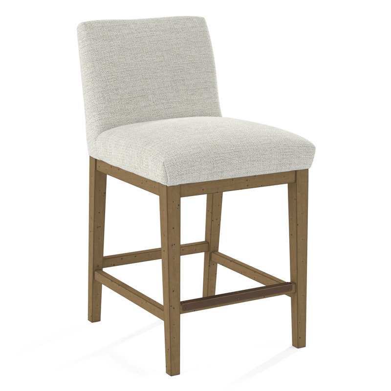 Upholstered Stool, 61703-88, Black