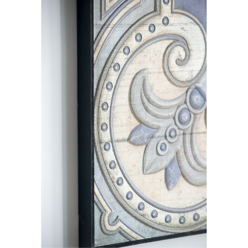 Carreau décoratif surdimensionné mural 48 po x 48 po, pour chaque emplacement. Entrée raffinée bleue. Fabriqué à partir de panneaux décoratifs carrés de 48 po de largeur et de différentes pièces. Ornement décoratif. 100%