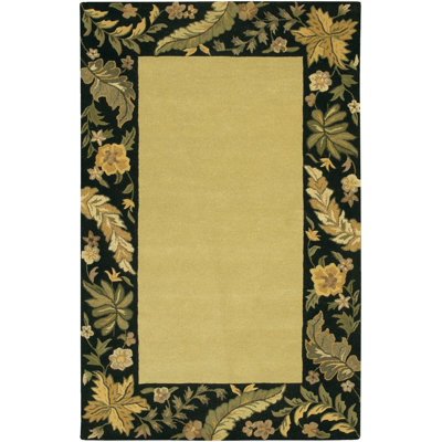 Tapis fleuri en laine touffeté à la main Frias Authentic