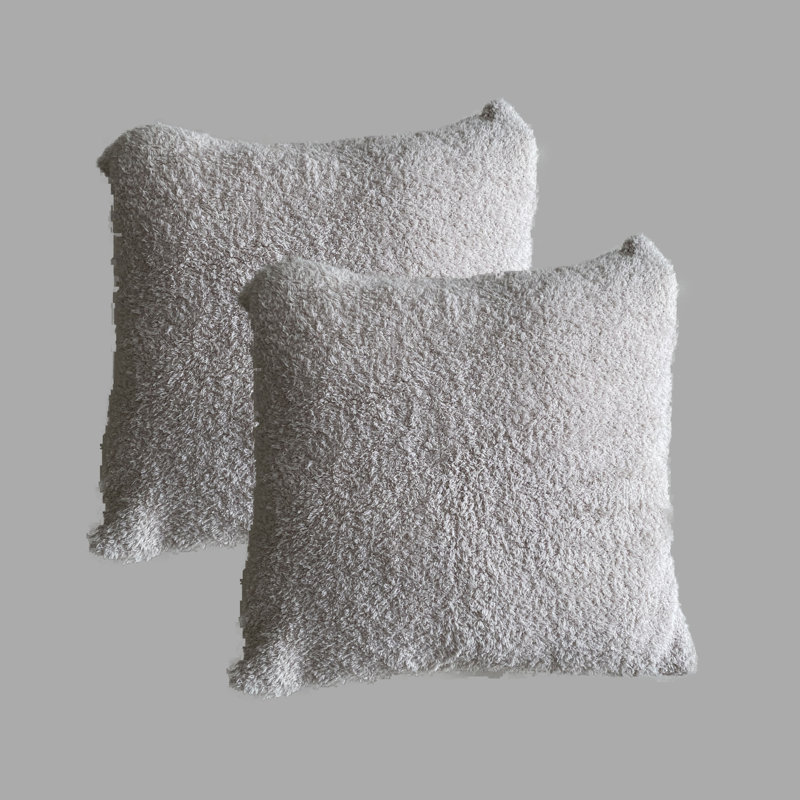 Housse de coussin carré, Blanc