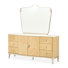 Commode et miroir Camellia - caramel