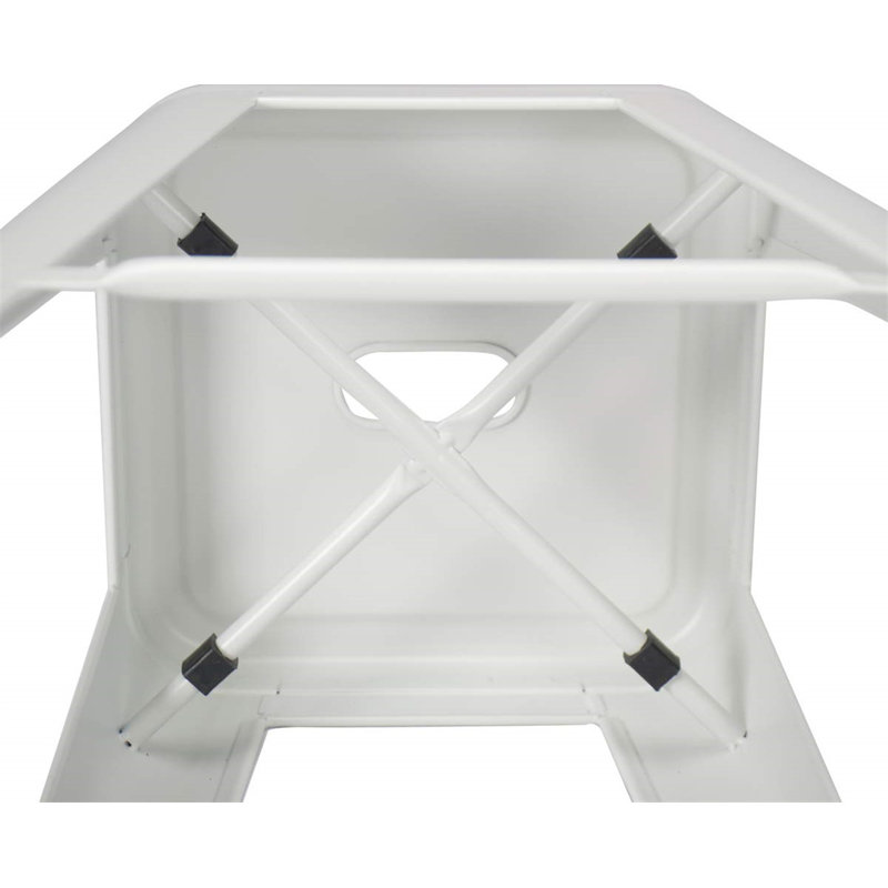 Tabouret Alawai, Blanc, Tabouret de bar (siège d’une hauteur de 30 po)