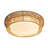 13-in Braided Rope Dimmable LED Flush Mount-13253157-13253159