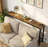 Console Table with Power Outlet, Narrow Sofa Table, Farmhouse Table Behind Sofa Couch-1128211182-1128211178