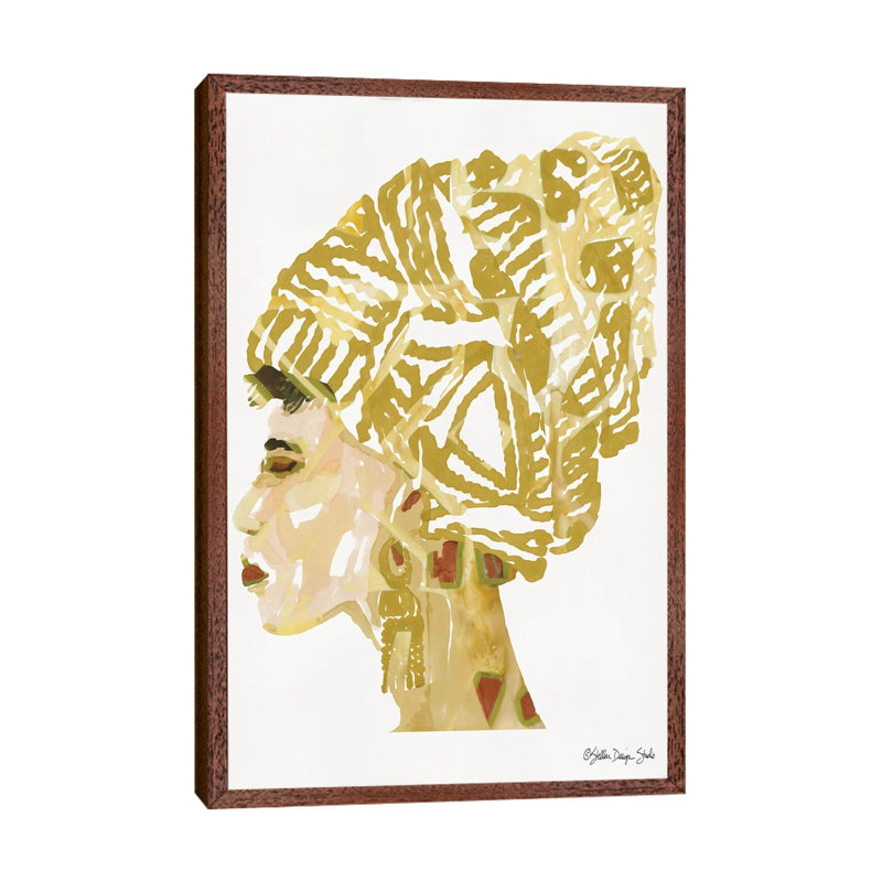 Side Portrait II 1 Piece Wall Art on Canvas, 101.6 cm H x 66.04 cm W, Classic Wood Framed