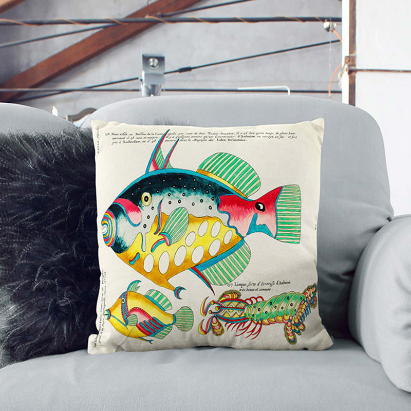 X1529X Square Cushion, 40cm H x 40cm W x 15cm D