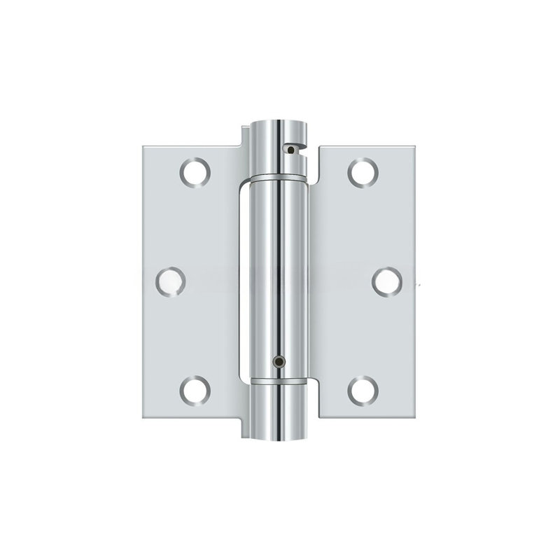 64'' x 64'' Steel Surface Mount Hinge, Polished Chrome