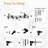 Music Notes and Birds Modern Abstract Wall Accent Sculpture Hanging Decoration Metal Wall Decor-124840252-124840248
