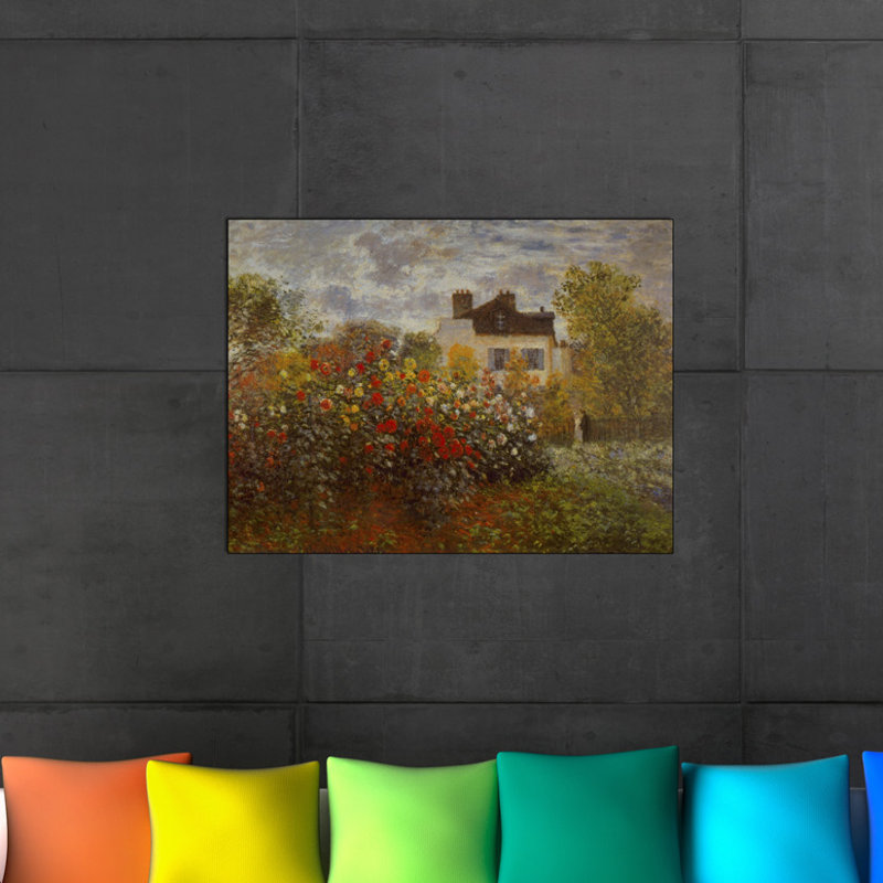 Claude Monet - Wrapped Canvas Painting, 60cm H x 80cm W x 1.8cm D
