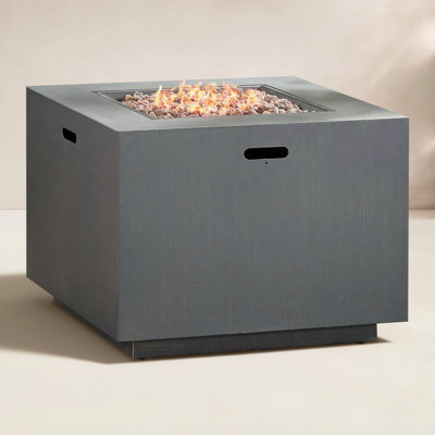 Alsacia Square Fire Pit Table