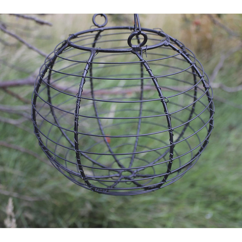 Ethan Metal Hanging Hopper Bird Feeder