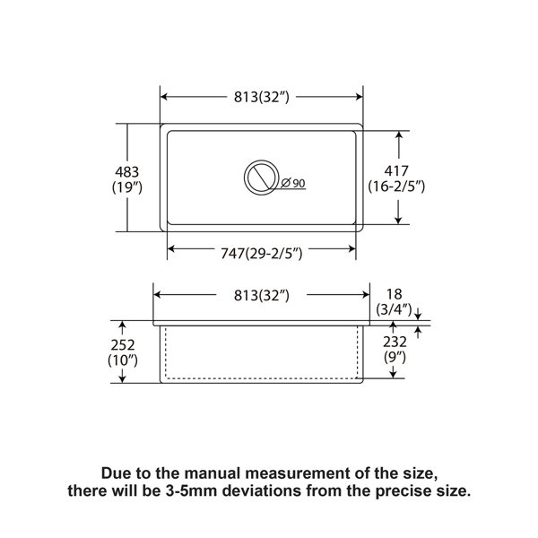 Dimensions du produit