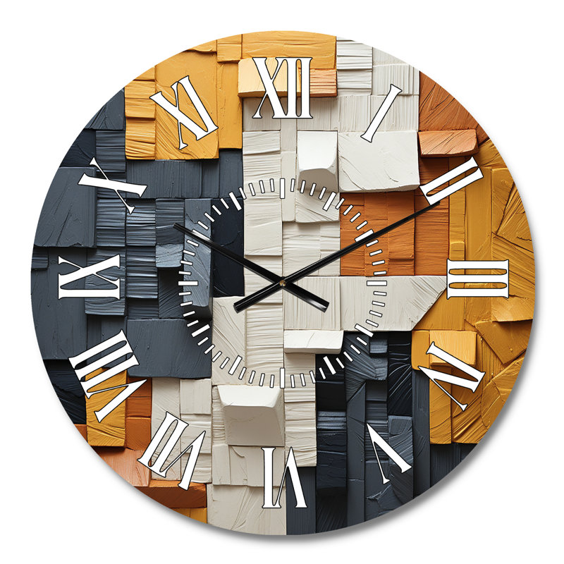 Horloge murale Cubic, Médium