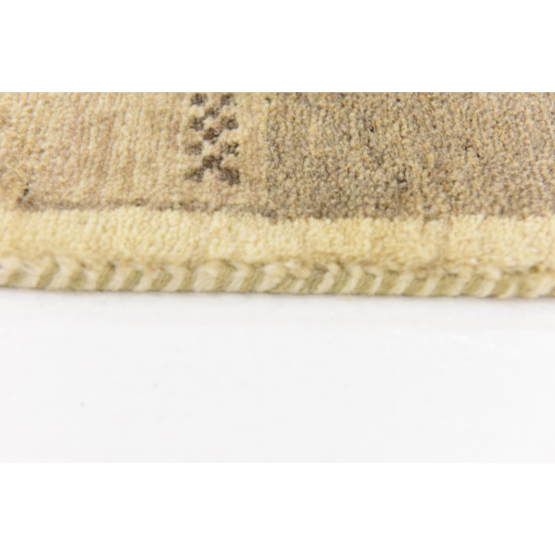Didcot One-of-a-Kind 3'10" X 6' New Age Wool Area Rug in Cream