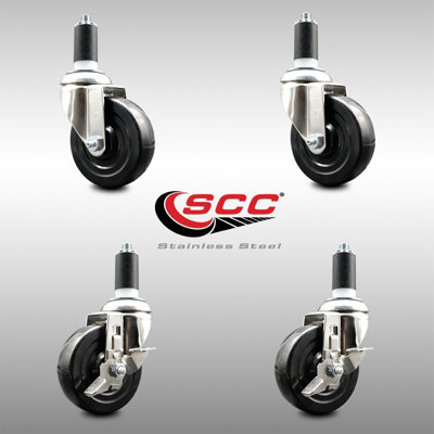 Soft Rubber Casters