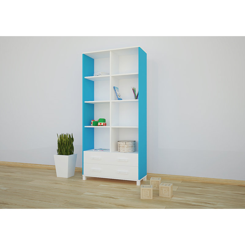Gateshead 177cm H X 88cm W Animals Kids Cube, Blue