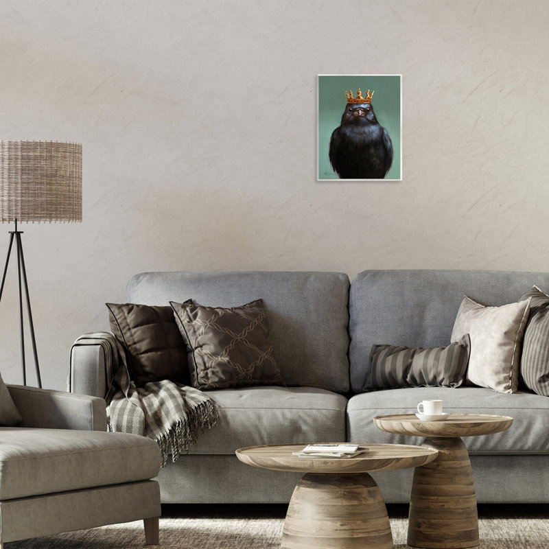 «King Crow», plaque murale par Lucia Heffernan