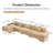 170'' Oversized Cloud Modular U-Shape Sectional Couch - Premium Corduroy Fabric With Chaise, Deep Seat, Wide Armrests & 8 Throw Pillows | Easy Assembly For Living Rooms & Studies-1718217507