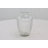 Perry Glass Short Round Ribbed Vase-1777943775