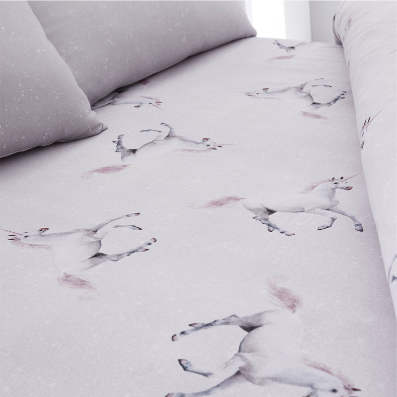 Enchanted Unicorn Fitted Sheet, Double (4'6)