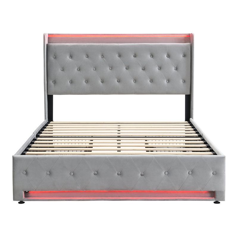 Solid Wood Bed