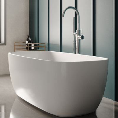 Bella 1495mm x 720mm Soaking Acrylic Bathtub