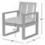 Redondo Outdoor Dining Armchair-878470900