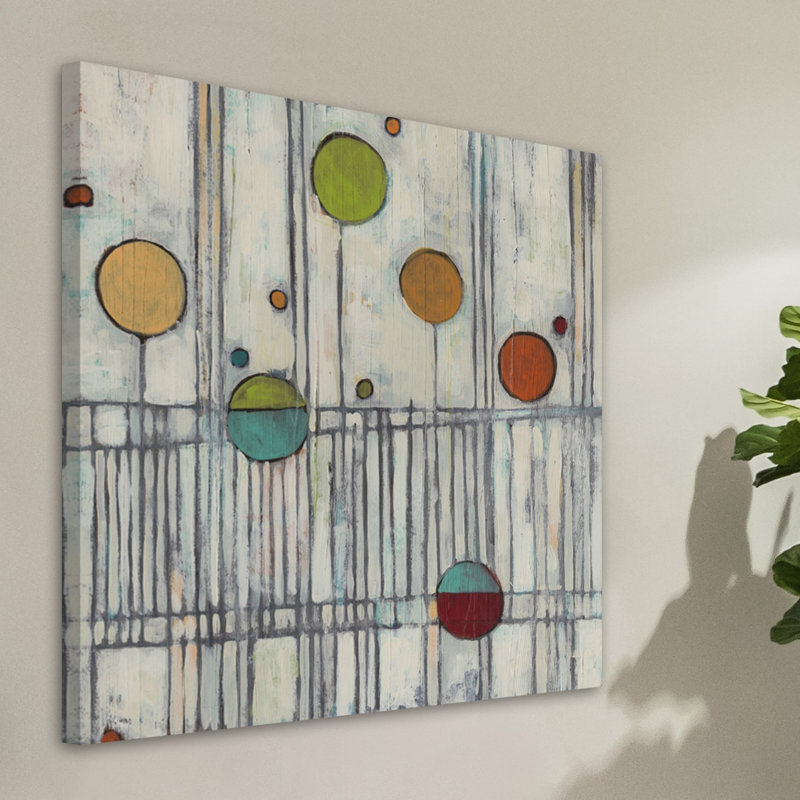 " Arpeggio I " Painting Print, 18" H x 18" W x 1.5" D