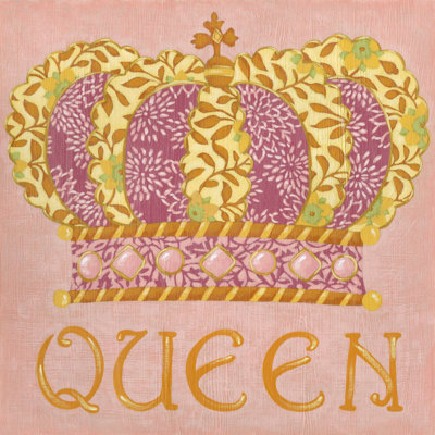 Queen by Chariklia Zarris - Wrapped Canvas Painting