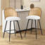 66 cm H Swivel Upholstered Bar Stool & Counter Stool with Metal Legs (set of 2 & set of 4)-2007850848-2033917735-2033917738