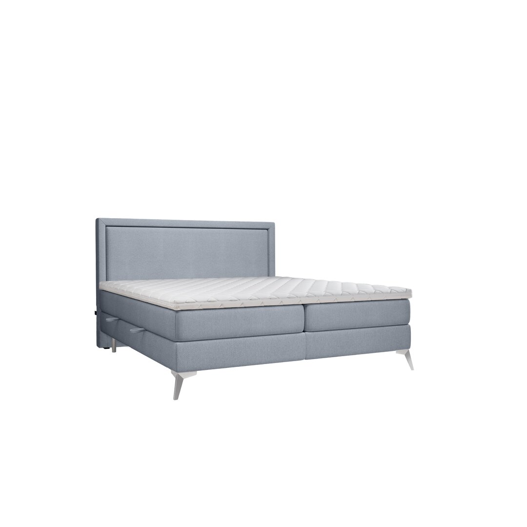 Boxspringbett Arnd mit Topper und Bettkasten