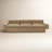 Lucca 117" Tufted Upholstered Sofa