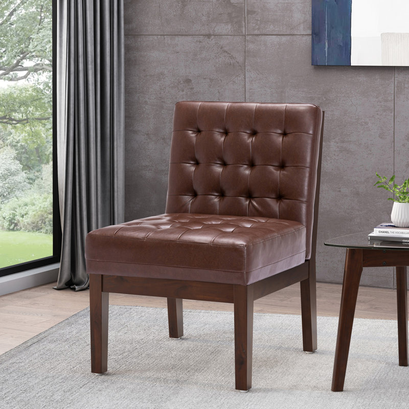 Chaise d'appoint, Brun foncé