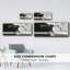 Black & White Waves III - Toile avec cadre-111255454