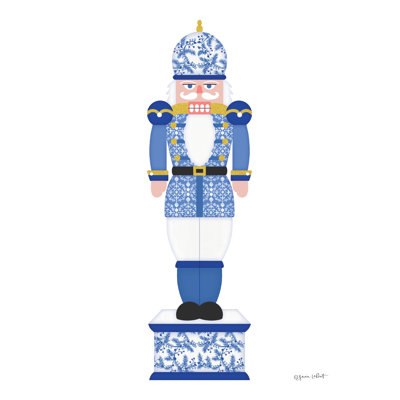 Blue & White Nutcracker I