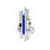 Premier Lock Satin Chrome Mortise Entry Right Hand Lock Set With 2.5 In. Backset And 2 SC1 Keys