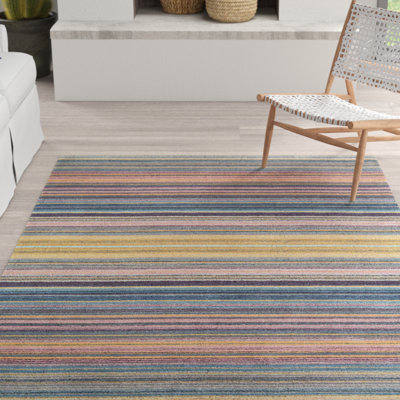 Strovolos Striped Area Rug