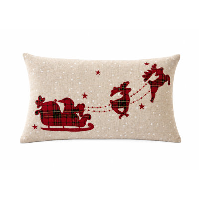 Appliqued Throw Pillow