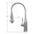 23.6'' L x 19.7'' W White Freestanding Laundry Sink with Faucet