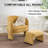 32'' Wide Mid Century Modern Accent Chair With Armest-491930750